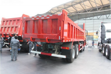 modelo 371hp de Capaicty Sinotruk Howo7 de la carga del camión volquete 50-60T de la rueda de 8x4 25-30M3 12