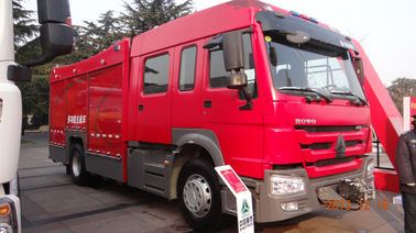 coche de bomberos del rescate de la base de rueda de 4600m m, camión modelo del coche de bomberos con 4 puertas