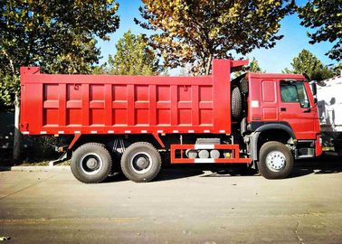Camión volquete resistente del poder de caballo de Sinotruk 6x4 371 25 toneladas de camión de HOWO