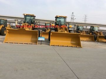 ZL50GN cadena impulsora de la eficacia alta del cargador de la rueda del acuerdo del motor de Weichai de 5 toneladas