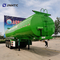Camión de agua Heavy Duty Semi Remolques 60T Remolque cisterna de combustible de aceite
