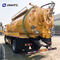 Nuevo Sinotruk HOWO camión de succión de agua 8cbm aspirador de residuos de aguas residuales para la venta