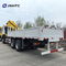 Sinotruk HOWO camión de carga de 6x4 400HP con camión grúa de 10 toneladas China Factory