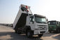 Elevación resistente blanca de la capacidad LHD HYVA del camión volquete 40T 20M3 de Sinotruk Howo7 del color