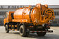 Camión de la succión de las aguas residuales de Sinotruk de la eficacia alta para las operaciones que se lavan industriales