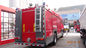 coche de bomberos del rescate de la base de rueda de 4600m m, camión modelo del coche de bomberos con 4 puertas