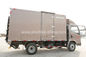 4610*2310*2115 camiones comerciales de poca potencia, cargo Van Box Truck de 6 ruedas