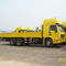 Camión amarillo del cargo del policía motorizado del color 6x4 10 del modelo de Sinotruk Howo7 para 40-50T