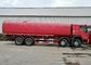 Estándar del euro II del transporte de los camiones de petrolero del agua potable/del polvo a granel 32 toneladas de carga