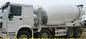 tonelada blanca roja CCC del color 20-60 del camión del mezclador concreto de 16cbm 8x4 Sinotruk HOWO pasajera