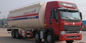 camión del depósito de gasolina del color blanco y rojo de 350hp, camión del tanque líquido 8x4 40000L