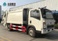 Euro del camión de basura del acuerdo de Sinotruk Howo 4x2 3 120hp 9cbm sin el durmiente