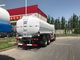 25000 litros de la capacidad tres del pequeño petrolero del combustible de los árboles de remolque lleno para el cargamento 40t