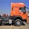 Camión principal ZZ4257V3241V del remolque anaranjado de Howo Sinotruk 371