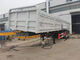 los remolques resistentes de Sinotruk de 70 toneladas semi echan a un lado descargan semi el vehículo del remolque