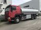 Camión de petrolero del combustible de aceite de Sinotruk LHD 400L 20cbm 371HP