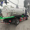 Euro 3 Rhd LHD del camión de la succión de las aguas residuales de Sinotruk HOWO 4X2 5000 litros