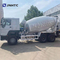 camión de mezcla 12cbm 10cbm 9cbm del tránsito móvil concreto del mezclador del hierro de 6X4 Sinotruk