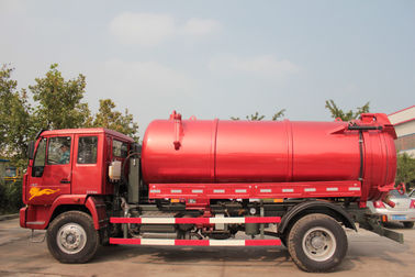 Velocidad 500r/larga vida mínima de la bomba del camión del retiro del camión de la succión de las aguas residuales del EURO II 6m3 290hp Howo