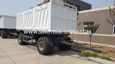 8 remolques de Wheels Van Full Heavy-duty semi con el material de alta resistencia del acero Q345