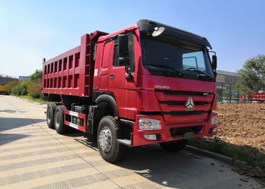 Camión volquete resistente fuerte de la fuerza de sustentación/camión volquete de Sinotruk Howo
