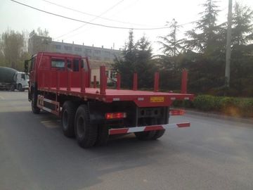 camión 30T 6x4 plano 10wheels del contenedor para mercancías de 371hp Sinotruk Howo7 con 1 neumático de repuesto