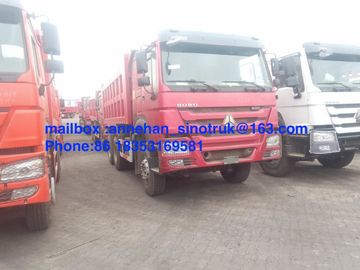 El camión volquete de Etiopía 336hp 6x4 18m3 Sinotruk para 40T la carga Capaicty 10 rueda