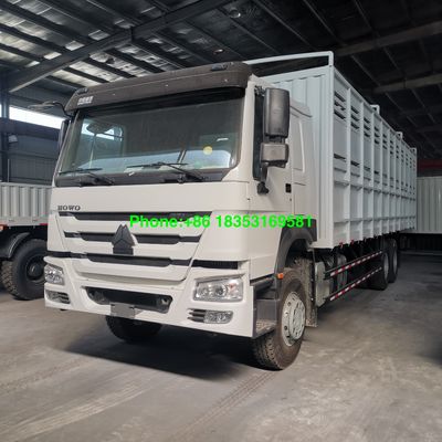Capacidad de carga del camión 371hp 30T del transporte de cargo de Sinotruk Howo 6x4