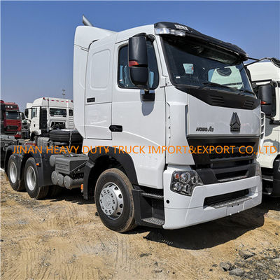 White Sinotruk A7 6x4 Prime Mover Truck Howo 6x4 Tractor Truck
