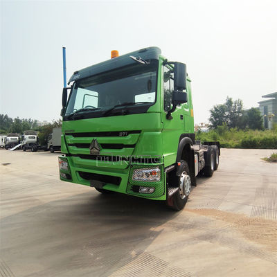 Diesel usado del hombre de Rhd del camión del tractor de Sinotruk Howo 6x4
