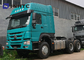 Tipo del combustible diesel de Tipper Truck 6X4 420HP del verde de Sinotruk HOWO