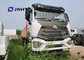Camiones traseros planos 31tons Lhd de Sinotruk 8x4 Hohan con el eje de altura regulable