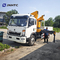 Camión de carga de grúa de transporte de mercancías HOWO Camión de carga de 5 toneladas de cinturón de 290 CV