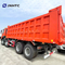Sinotruk Howo camión de descarga de 400 CV 12 ruedas 20 camiones cúbicos con tirador para trabajos de construcción