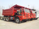 70 toneladas que minan el policía motorizado del camión de volquete del rey 6x4 10 con el sistema de elevación delantero