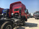 camión del motor del tractor de Sinotruk Howo7 de la cabina de 371hp HW79 con 2 durmientes