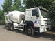 cabina blanca concreta del color Hw76 de Sinotruk Howo7 del camión del tanque del mezclador de 6x4 8M3