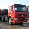 El camión rojo RHD 10 del tractor de la remolque/de la prima de SINOTRUK HOWO rueda 371 HP ZZ4257S3241W