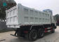 camión volquete resistente de 371HP 6X4 20CBM dual - circule el freno de la presión de aire