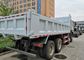 8 x 4 material del camión de volquete Q345 resistentes, camión volquete cargado de 50 toneladas