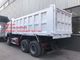 Camión volquete resistente blanco de Sinotruk Howo7 del color, policía motorizado 10 20 toneladas de 6x4 de camión de volquete