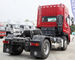 Camión volquete del tractor remolque de SINOTRUK STEYR 4X2 en el color rojo para la tonelada 8-20