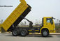 290/336HP camión volquete 8-20T del EURO II Sinotruk Howo 6x4 en el ambiente duro
