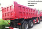 290/336HP camión volquete 8-20T del EURO II Sinotruk Howo 6x4 en el ambiente duro
