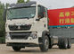 Ejes delanteros pesados blancos 290HP HF7/HF9 40Ton del camión del cargo del color SINOTRUK HOWO 6X4