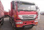 Tipo negro blanco rojo de acero del combustible diesel del color del camión pesado del cargo de SINOTRUK SWZ 6X4