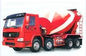 STEYR del diesel 8 x 4 camión 336hp del mezclador concreto de Sinotruk y 8 Cbm en color rojo