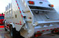 Volumen blanco del camión SINOTRUK HOWO 4x2 6000L del compresor de la basura del color 12m3