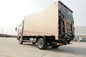 Camión 4x2 del congelador de refrigerador de Sinotruk Howo7 10T para el transporte de la carne y de la leche