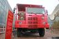 371HP del camión de la carretera, camiones de volquete resistentes del color amarillo 70 toneladas de carga